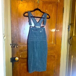 ASOS Maternity corduroy overall dress